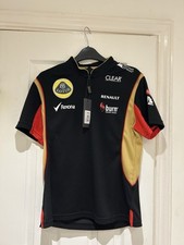 Camisa polo feminina Lotus F1 Team réplica 1/4 zíper média (10) retrô F1. comprar usado  Enviando para Brazil