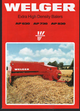 Welger 630 730 for sale  DRIFFIELD