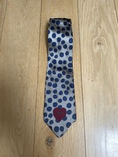 Moschino silk polka for sale  SUNBURY-ON-THAMES