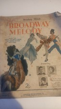 Broadway melody sheet for sale  BOLTON
