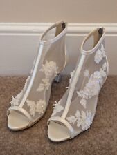 Lace wedding shoes for sale  BURY ST. EDMUNDS