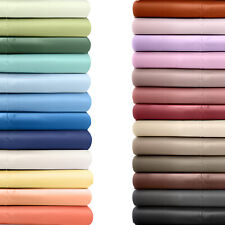 Lençol plano individual luxo hotel apenas, macio e sem rugas por CGK Linens, usado comprar usado  Enviando para Brazil