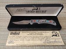 Couteau sacred buffalo d'occasion  Rouen-