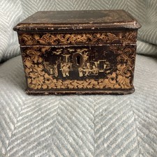Chinese tea caddy for sale  DENBIGH