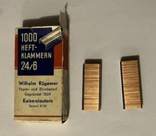 Heftklammern copper staples for sale  Epsom