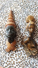 Afrika wand figuren gebraucht kaufen  Berlin