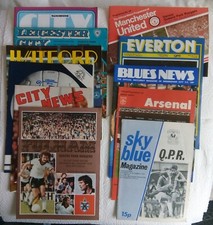 QPR F.C. - 11 Original 1970's Away Football Programmes Job Lot. for sale  RUISLIP