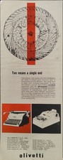 Olivetti pubblicità macchina usato  Castelfidardo