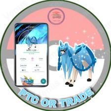 Pokémon Go ✨ Fundo especial brilhante Zacian ✨ PTC 80K poeira OU 1 mil poeira ✨ comprar usado  Enviando para Brazil
