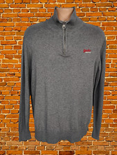 Superdry grey knit for sale  CANVEY ISLAND