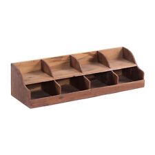 ORGANIZER "STORAGE 80" | mahoń, 80 cm, 4 przegródki | organizer biurowy, przechowywanie na sprzedaż  Wysyłka do Poland