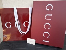 Authentic gucci maroon usato  Roma