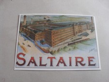 Postcard saltaire mill for sale  SHEFFIELD