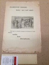 Fascicoletto volontari camicie usato  Genova