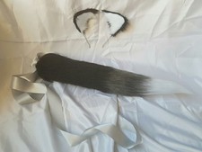 Black white wolf for sale  BRISTOL