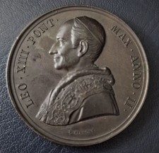 Medaglia papale leone usato  Partinico