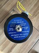 Porta de válvula solenóide elétrica Baomain 1-1/2" 12 VDC rosca ação direta NC comprar usado  Enviando para Brazil