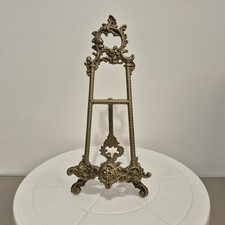 Vintage brass easel for sale  PLYMOUTH