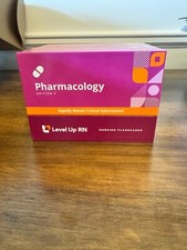 Level flashcards pharmacology for sale  Lacey