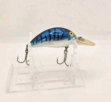 Isca artificial bombardeiro modelo A B05A cromada azul chocalho de tigre 1 7/8" comprar usado  Enviando para Brazil
