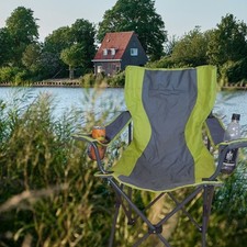 Klappstuhl faltbar gepolstert gebraucht kaufen  Muhr
