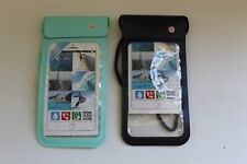 2 PACOTES Bolsa de Telefone Impermeável Bolsa Universal Dry ID Parque Aquático Proteção , usado comprar usado  Enviando para Brazil