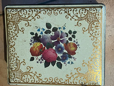 Blechdose vintage blumenmotiv gebraucht kaufen  Bütthard