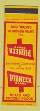 Matchbook cover pioneer for sale  USA