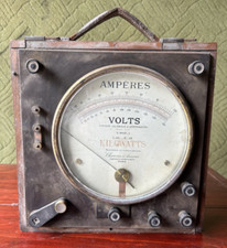Ancien voltmètre ampèremètr d'occasion  Verdun
