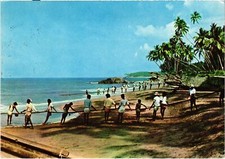 CPM AK Negombo Drag net fishing CEYLON SRI LANKA (1365650) comprar usado  Enviando para Brazil