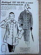 Ancien patron madrigal d'occasion Ancien patron madrigal d'occasion  France