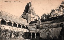 Cpa argy château d'occasion  Gennevilliers