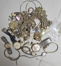 Lote de relojes y joyas para piezas o reparación segunda mano  Embacar hacia Mexico