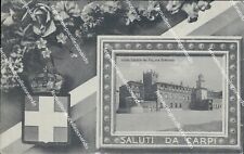 Ba234 cartolina saluti usato  Tramonti