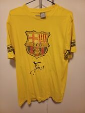 Barcelona shirt autogramm gebraucht kaufen  Egelsbach