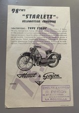 Ancienne affichette publicitai d'occasion  Coulonges-sur-l'Autize