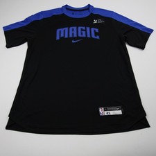 Camisa masculina manga curta Orlando Magic Nike NBA Authentics preta/azul usada comprar usado  Enviando para Brazil