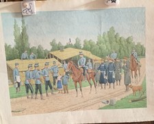 Aquarelle originale paul d'occasion  Marseille X