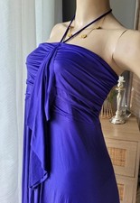 Vestido de natação SUNFLAIR praia piscina cobertura Alemanha tamanho 44 AUD 16 azul halter envoltório comprar usado  Enviando para Brazil