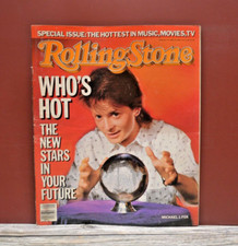Usado, 1986 MAY 22 ROLLING STONE MAGAZINE - MICHAEL J. FOX COVER - PB 3987🟠 comprar usado  Enviando para Brazil