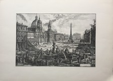 Veduta piazza navona usato  Roma
