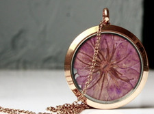 Kette medaillon blüte gebraucht kaufen  Berlin