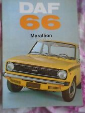 Daf marathon brochure d'occasion  Expédié en Belgium