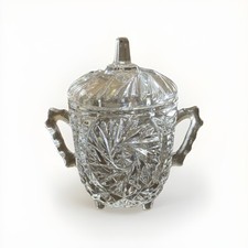 Sucrier vintage verre d'occasion  Longpont-sur-Orge