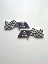 Saab chequered flag for sale  UK