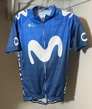 Camiseta de ciclismo Movistar Team UCI World Tour - Tamanho grande azul comprar usado  Enviando para Brazil