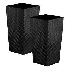 Tall square plastic for sale  WREXHAM