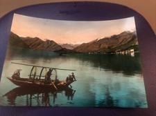 Cartolina illustrata lago usato  Bologna
