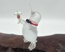 Frosted glass penguin for sale  Belen
