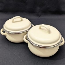 Mini panela Megaware 0,5 qt sopa de pimenta ensopado conjunto de 2 panelas acampamento ao ar livre  comprar usado  Enviando para Brazil